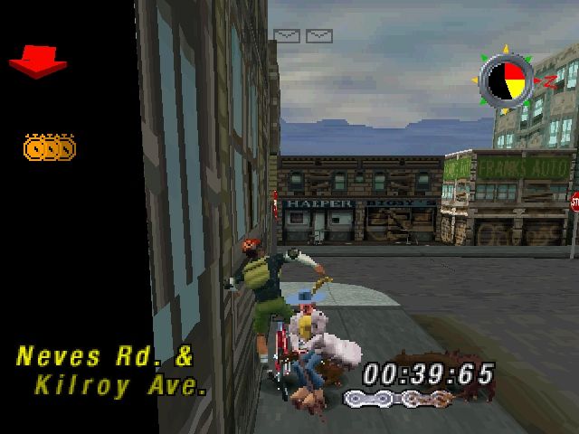 Courier Crisis screenshot 3 for Sega Saturn